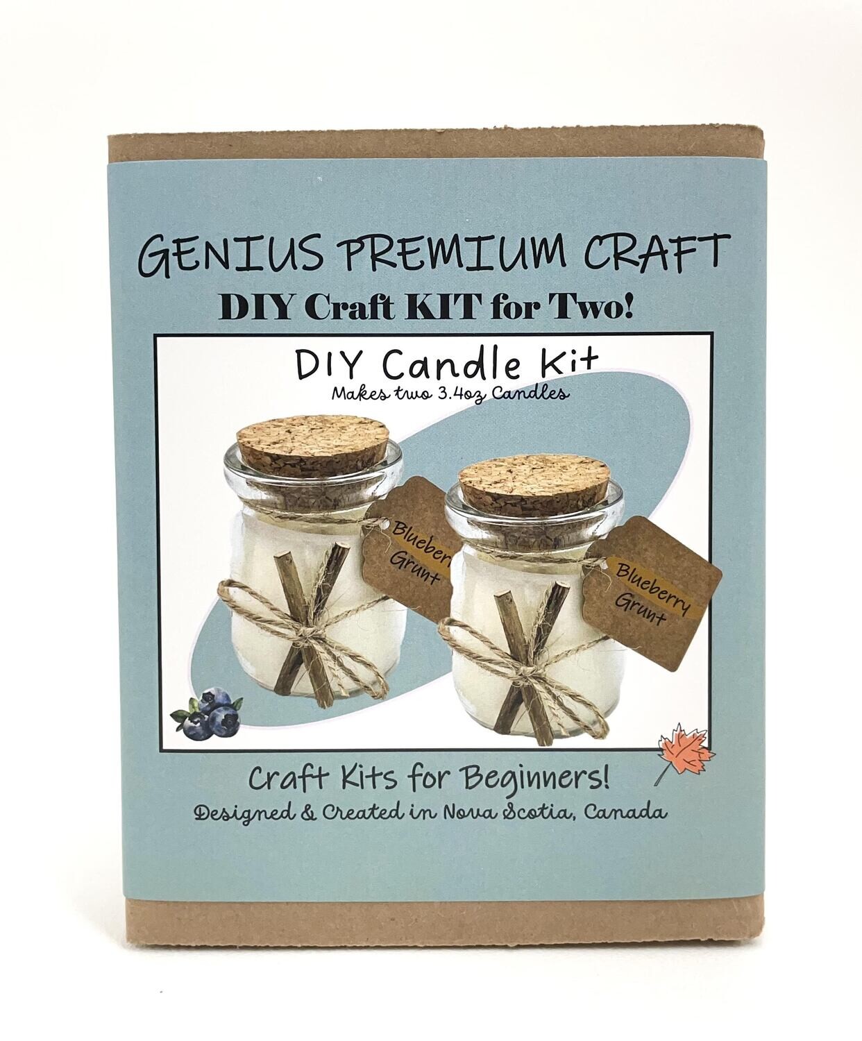 DIY Candle Kit - NS Blueberry Grunt - Genius Premium Craft