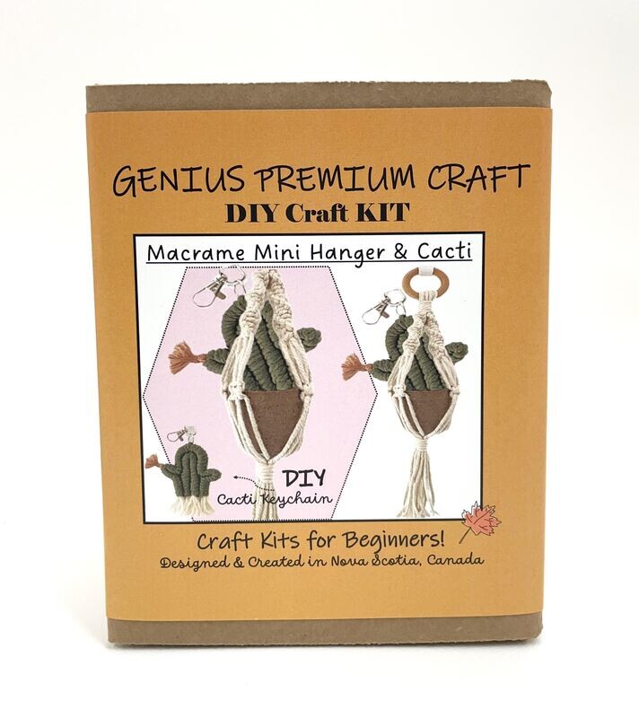 DIY Mini Cacti and Pot - Genius Premium Craft