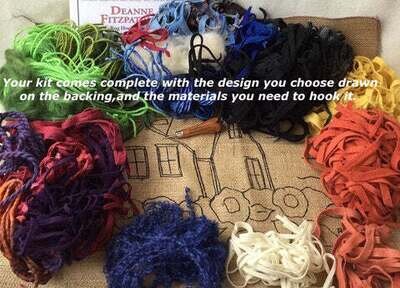 Meow- Rug Hooking Kit