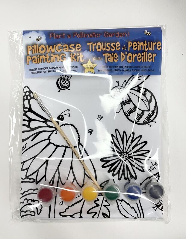 Pollinator Garden Pillowcase Painting Kit