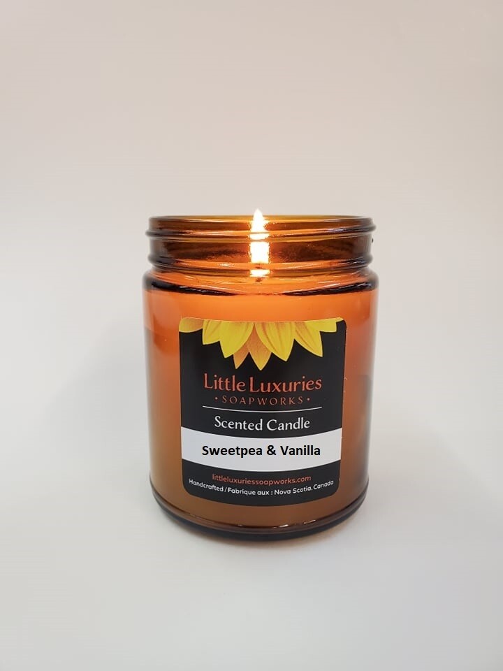 Sweetpea and Vanilla Candle- Little Luxuries