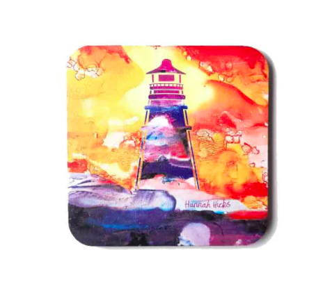 Lighthouse Coaster Set - Hannah Hicks Lighthouse Coaster Set - Hannah Hicks