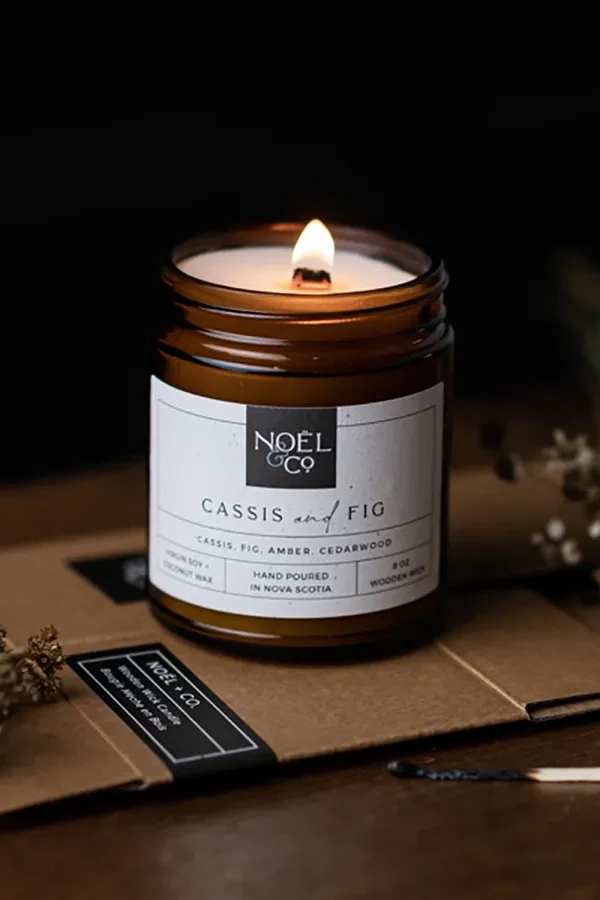 Cassis and Fig Candle- Noel &amp; Co.