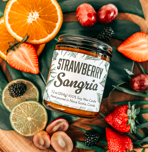 Strawberry Sangria- Lawrencetown Candle Co.