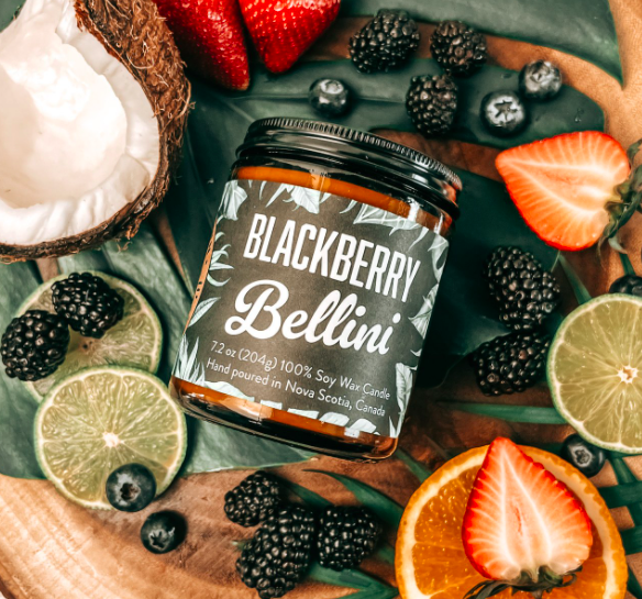 Blackberry Bellini- Lawrencetown Candle Co.