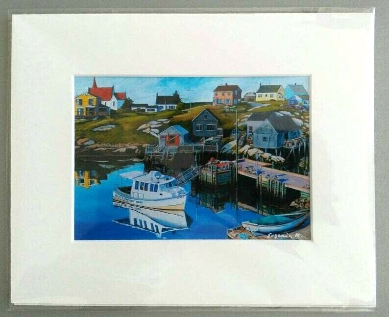 Living by the Sea Print- Evgenia Makogon