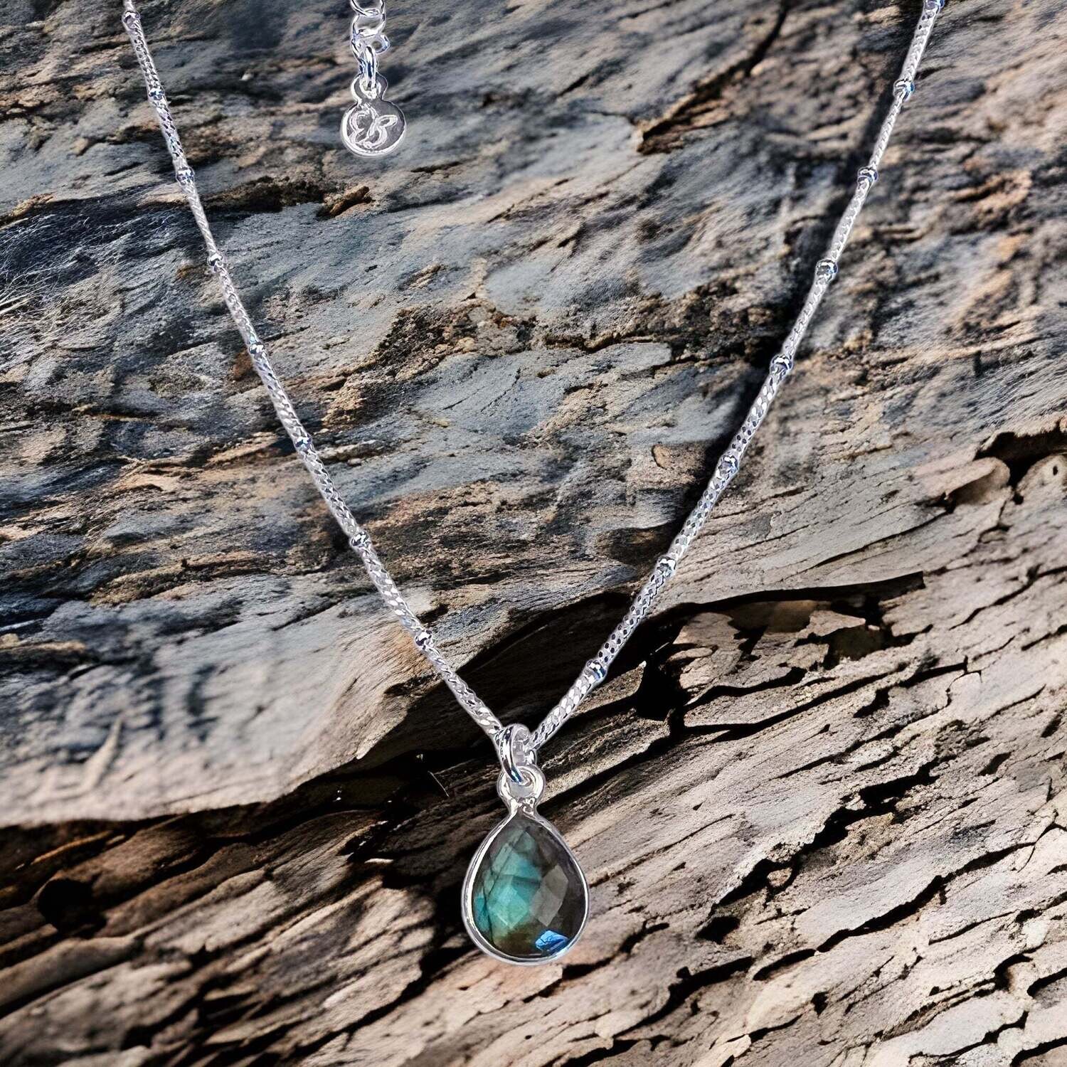 Joy Necklace in Labradorite- Elizabeth Burry Design