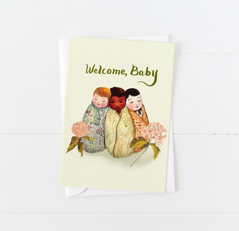 Welcome Baby Card- Briana Corr Scott