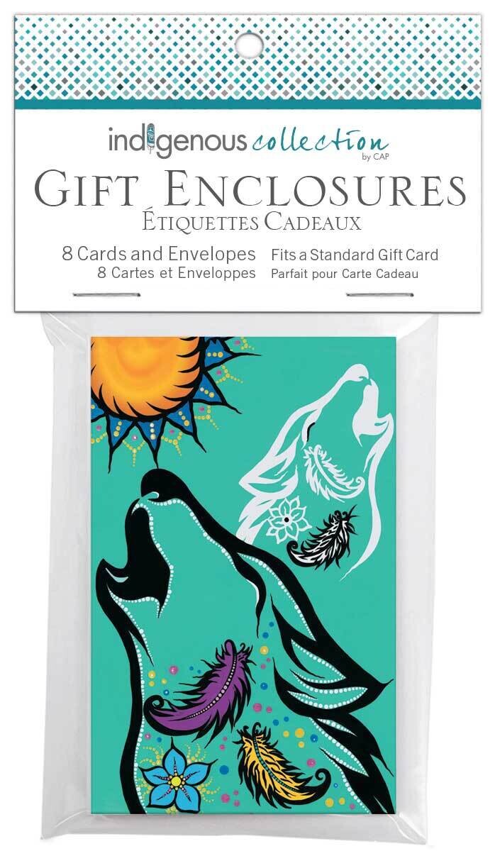 Tracey Metallic- Spirit Wolf Gift Enclosure