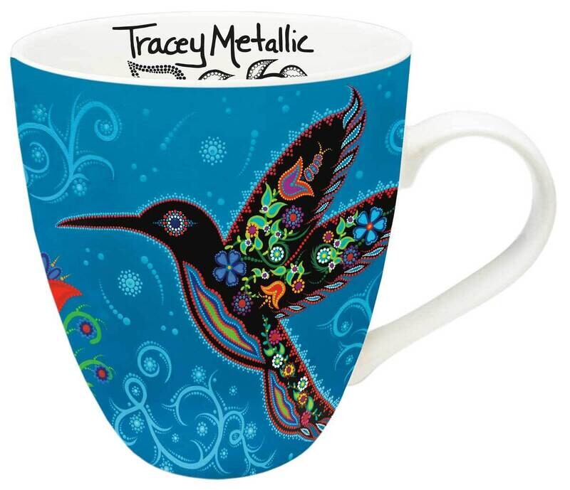 Tracey Metallic- Eternity Hummingbird Mug