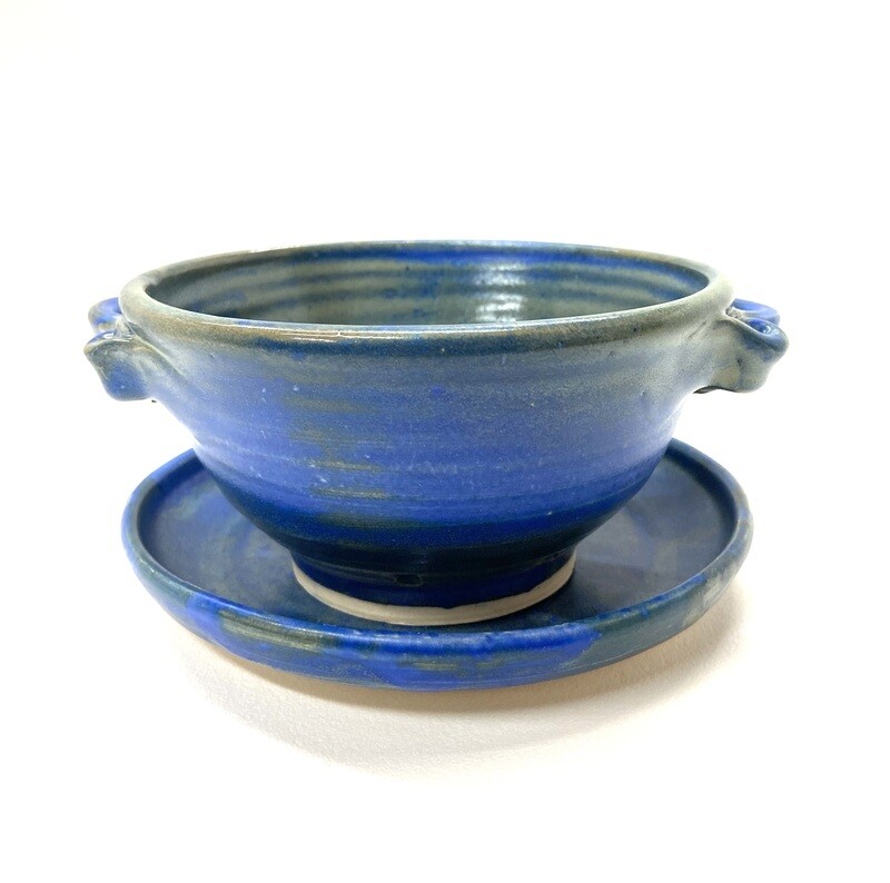 Berry Bowl with Tray- Gloria Dunbar Berry Bowl with Tray- Gloria Dunbar