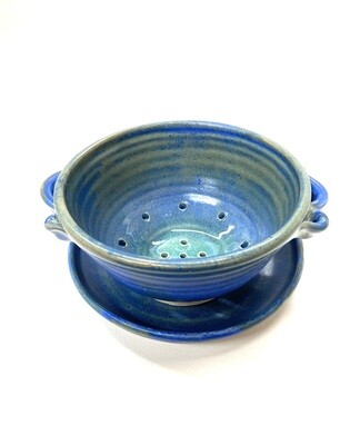 Berry Bowl with Tray- Gloria Dunbar
