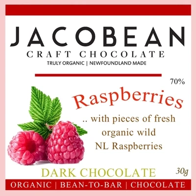 Raspberry Chocolate Bar - Jacobean