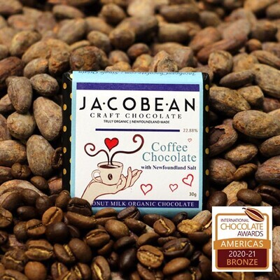 Coffee Salted Mocha with NFLD Salt Chocolate Bar - Jacobean 