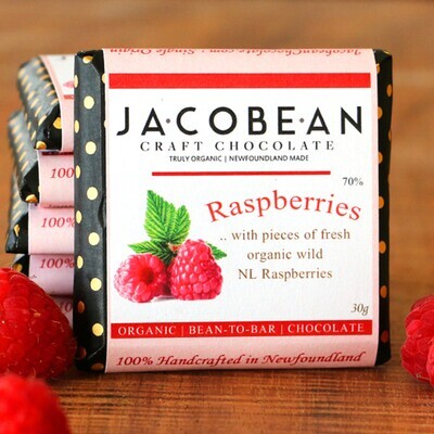 Raspberry Chocolate Bar - Jacobean