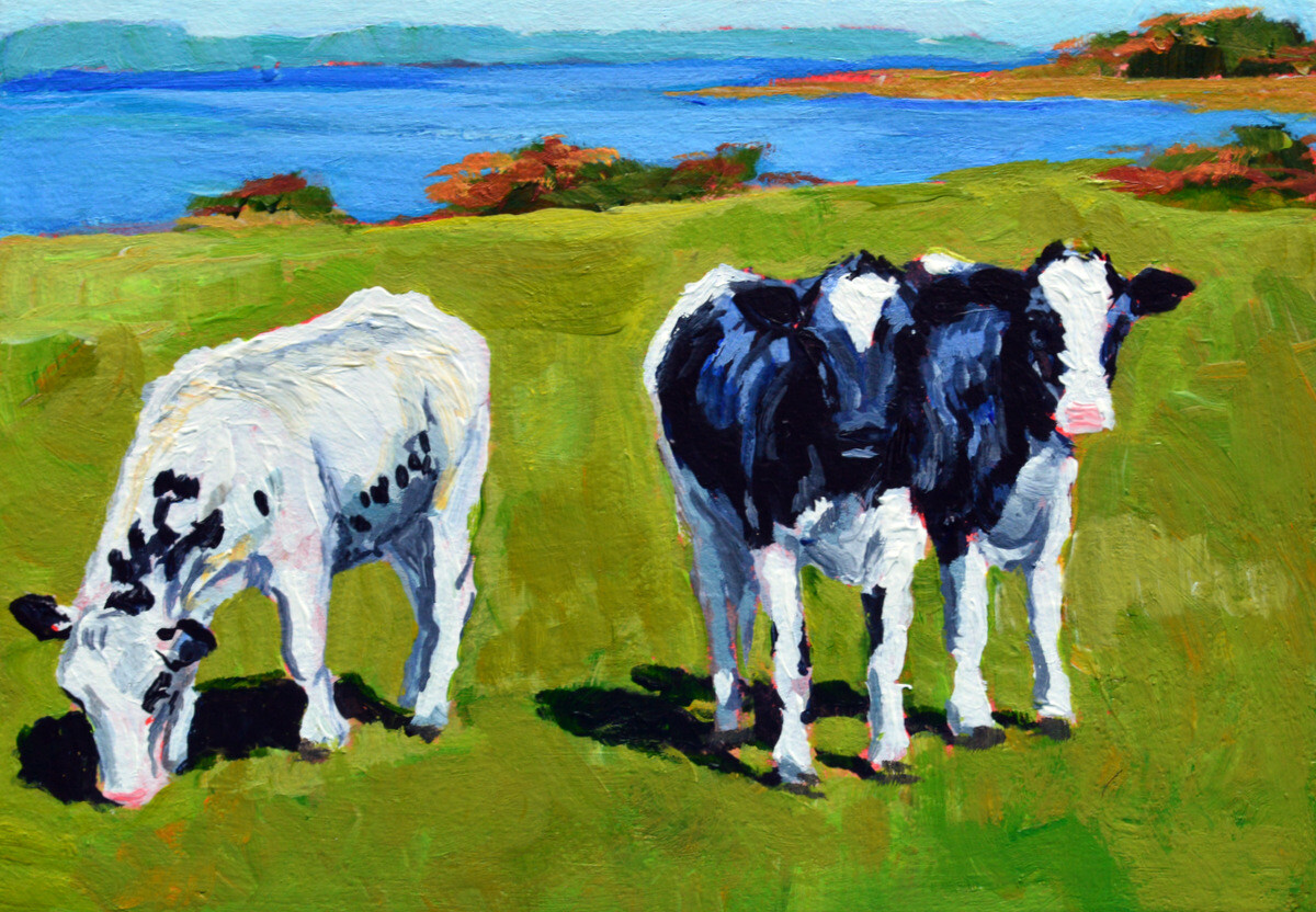 Cows in a landscape 3