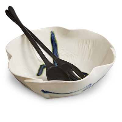 Northern Lights Large Salad Bowl- Hilborn