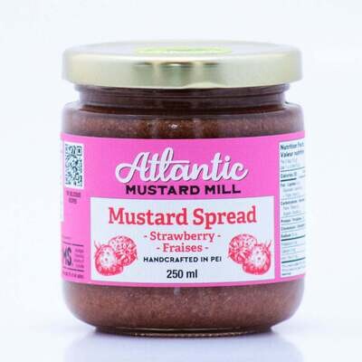 Strawberry Mustard Spread- Atlantic Mustard Mill