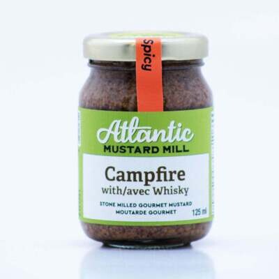 Campfire with Whiskey Mustard- Atlantic Mustard Mill