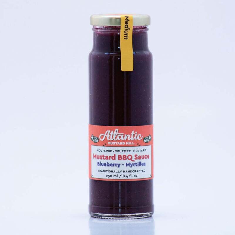Mustard BBQ Sauce With Blueberry- Atlantic Mustard Mill