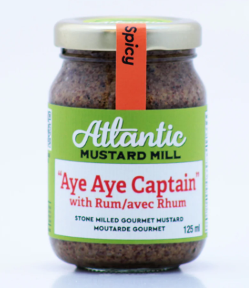 Aye Aye Captain Mustard with Rum- Atlantic Mustard Mill