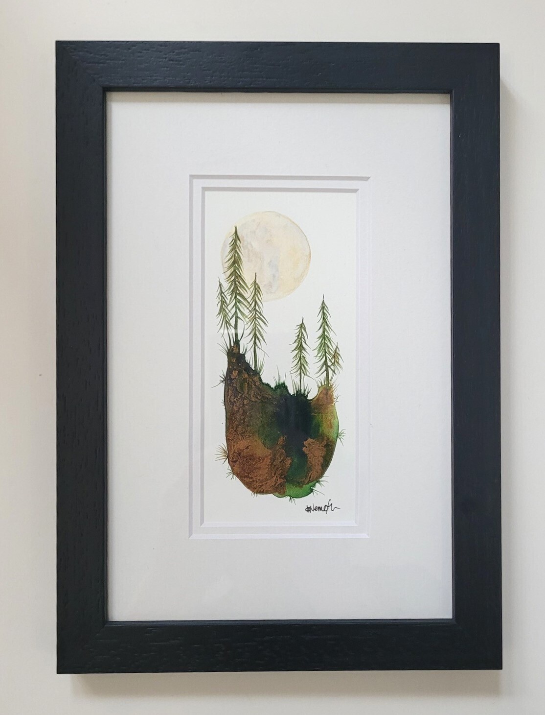 Glow of the Moon in the Forest