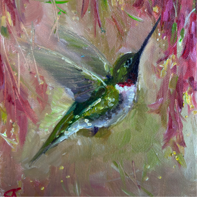 Outdoor Picnic, Hummingbird