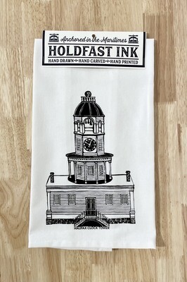 Halifax Clock Tower Tea Towel