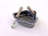 River Rock Boat Dip Pot- Maxwell