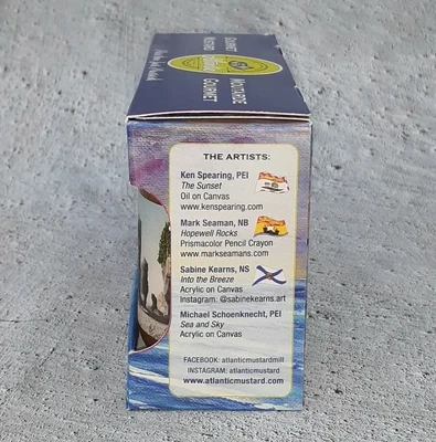 The MustArt Collection Box- Atlantic Mustard Mill