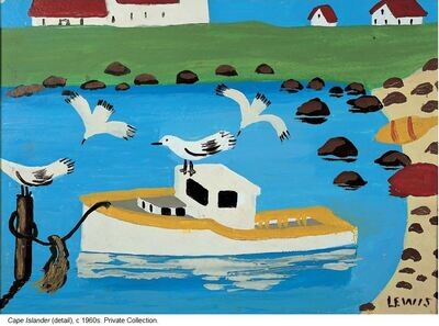 Cape Islander Card- Maud Lewis