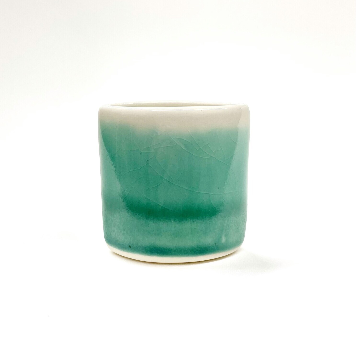 Emerald Dewdrop Bud Vase- Rachel de Conde