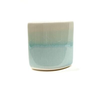 Robin&#39;s Egg Blue Dewdrop Bud Vase- Rachel de Conde