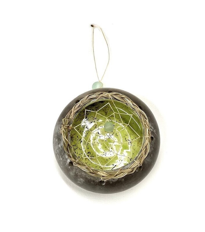 Lime Dream Ornament- Nancy Oakley