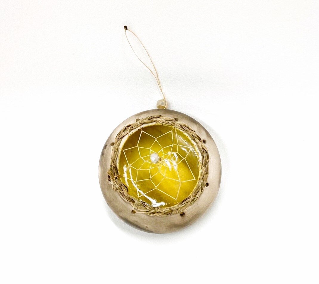 Yellow Dream Ornament- Nancy Oakley