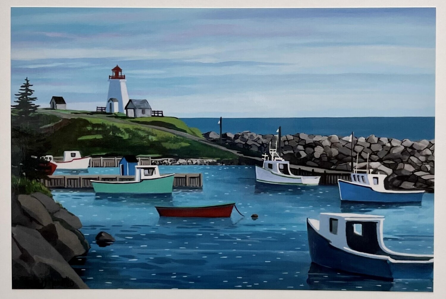 Neil's Harbour, Cape Breton Card- Andrew Meredith 