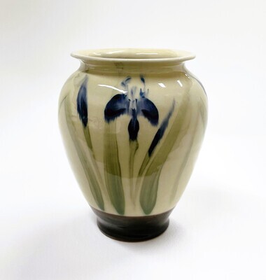 Sml Round Iris Vase - Birdsall-Worthington Pottery 