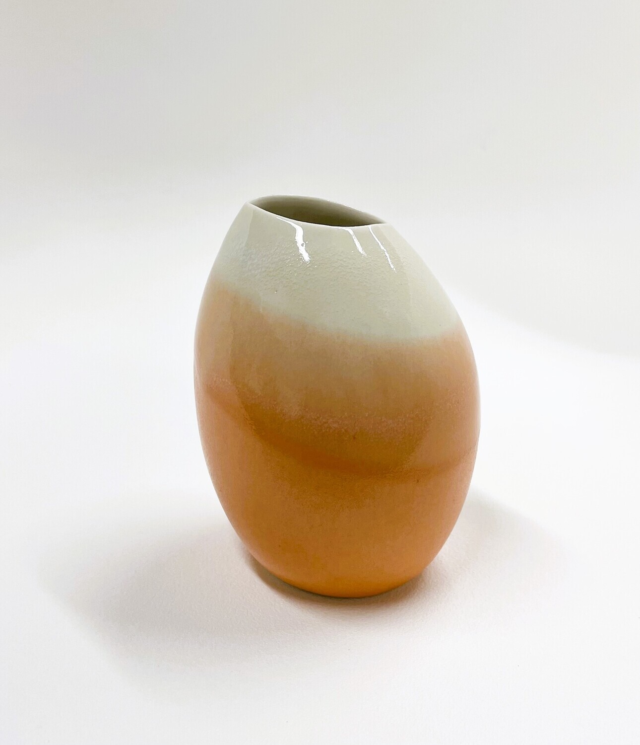 Creamsicle Pebble Vase- Rachel de Conde