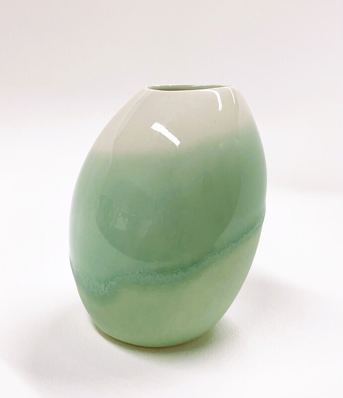 Jade Pebble Vase- Rachel de Conde