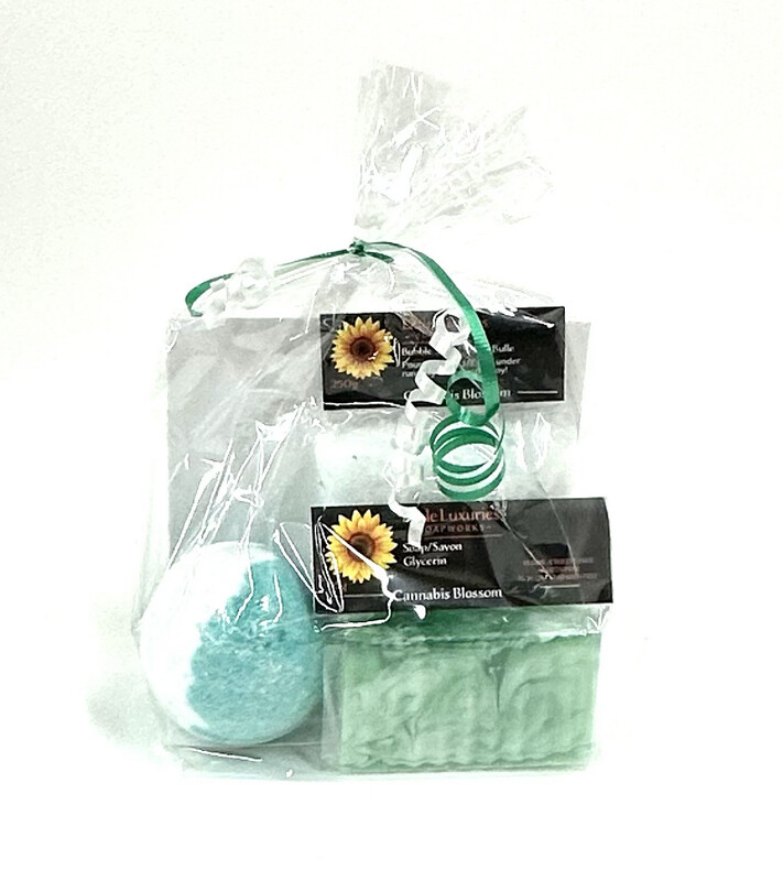 Cannabis Blossom Gift Bag- Little Luxuries