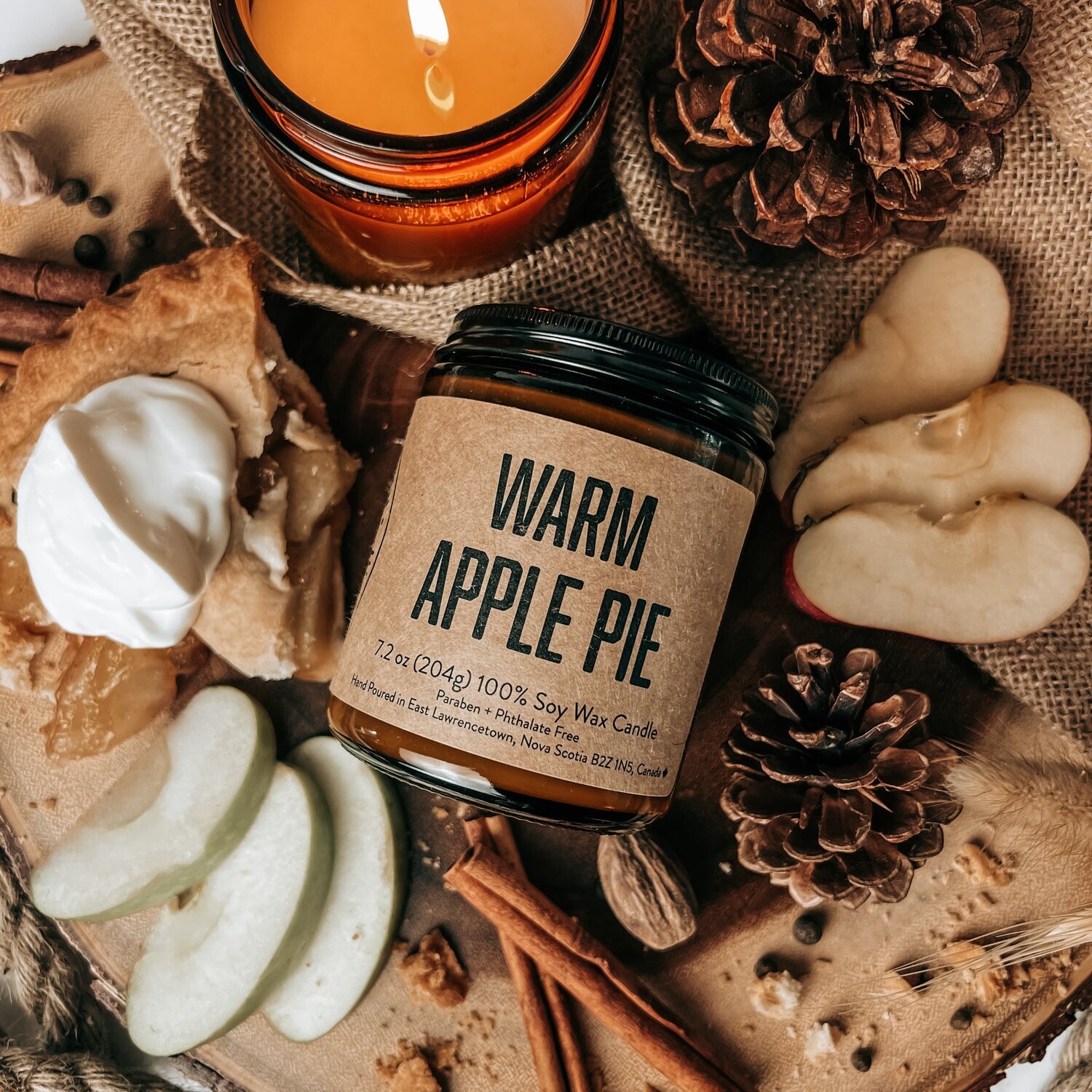 Warm Apple Pie - Lawrencetown Candle Co