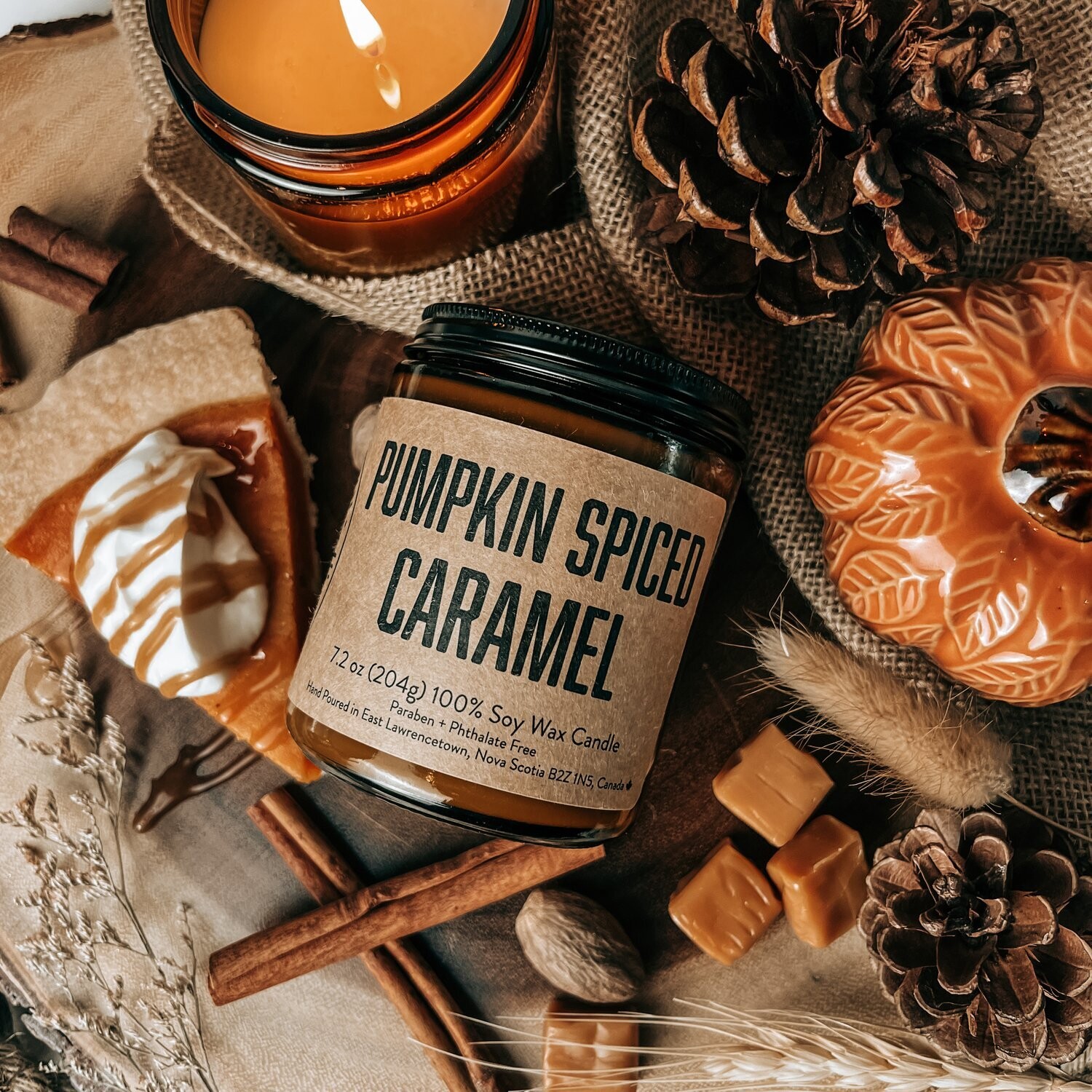 Pumpkin Spiced Caramel - Lawrencetown Candle Co