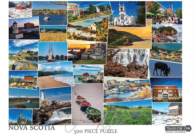 Nova Scotia Puzzle, 500 Piece - John  Morris 
