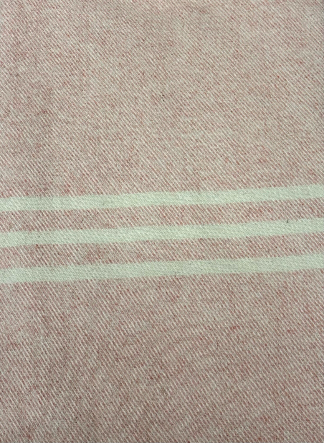 Pink Stripe MacAusland Throw Blanket 