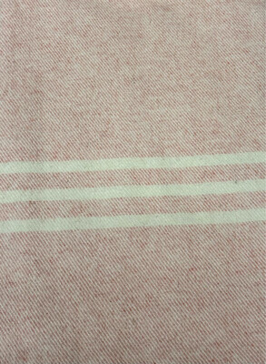 Pink Stripe MacAusland Throw Blanket Pink Stripe MacAusland Throw Blanket