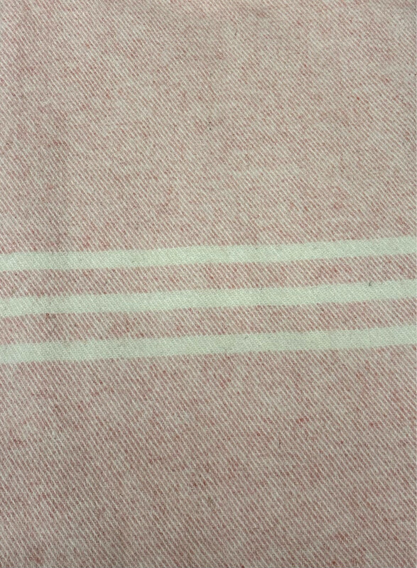 Pink Stripe MacAusland Throw Blanket Pink Stripe MacAusland Throw Blanket