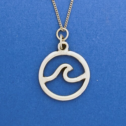 Wave Symbol Necklace- Basic Spirit 