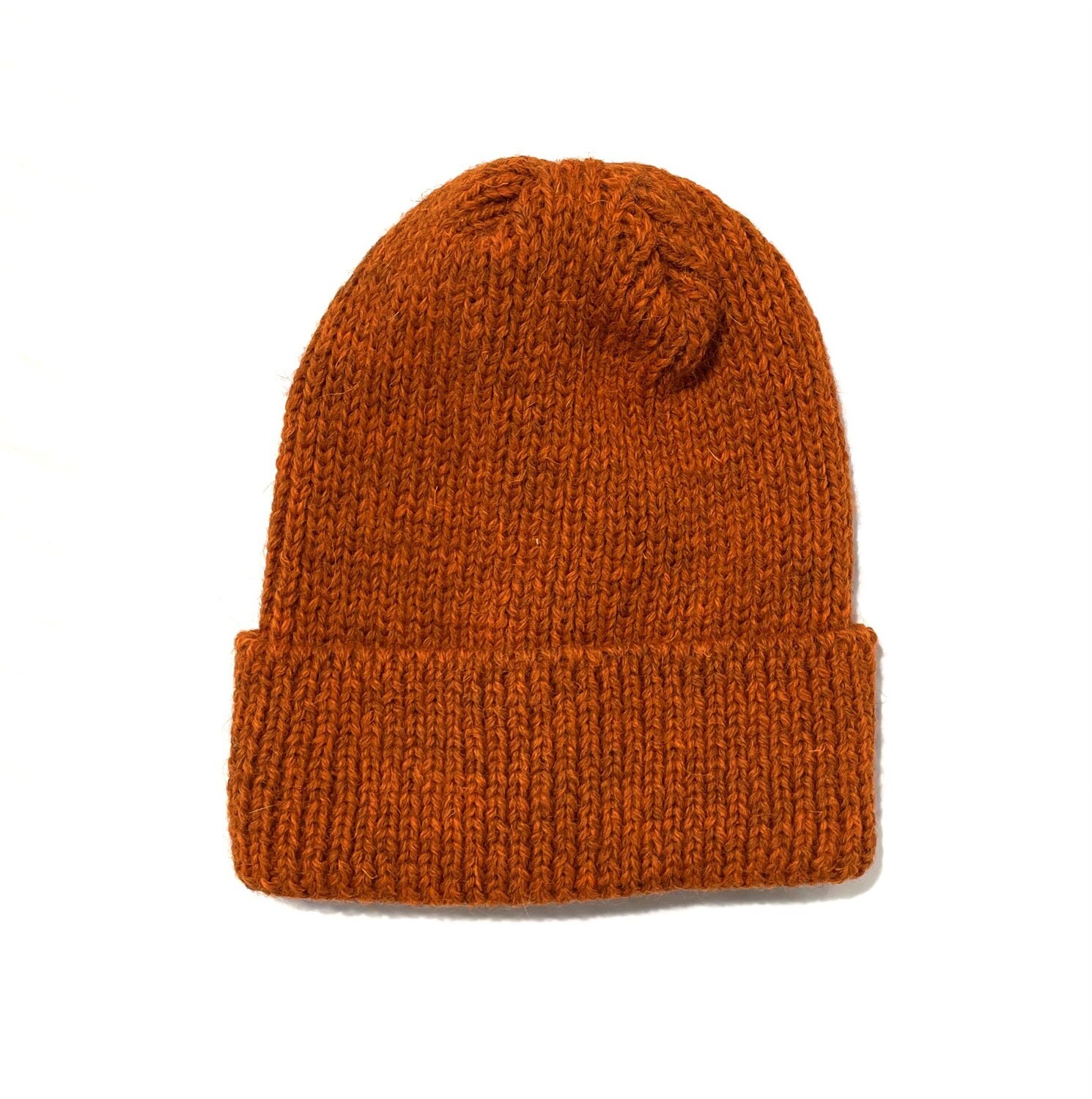 Orange Watch Cap- Northern Watters Knitwear