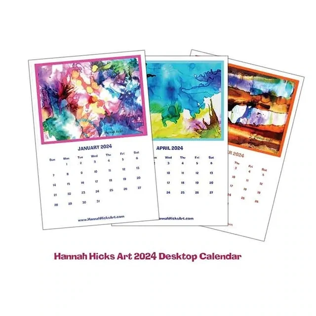 2024 Calendar- Hannah Hicks 