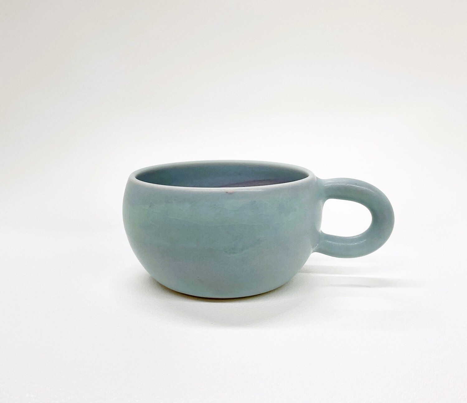 Purple Blue One Bubble Mug- Alexis Ceramic Studio